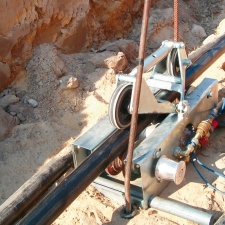 BKS 400 en la zanja